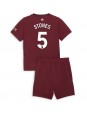 Manchester City John Stones #5 Alternativní dres pro děti 2024-25 Krátký Rukáv (+ trenýrky)